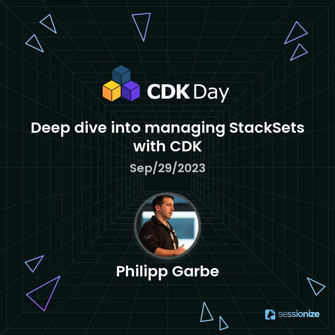 Deep dive into managing StackSets with CDK, Philipp Garbe, Lead Platform Engineer @ Personio. CDK Day 2023 - 29th September
