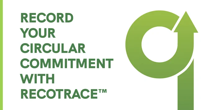 Record your circular commitment with recotrace