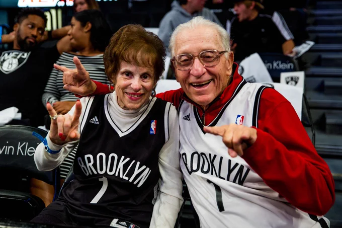 Mr. and Mrs. Whammy sitting in their seats 