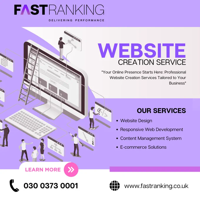 Website Creation Service

"Your Online Presence Starts Here: Professional Website Creation Services Tailored to Your Business"

Our Services

🔹 Website Design
🔹 Responsive Web Development
🔹 Content Management System
🔹 E-commerce Solutions