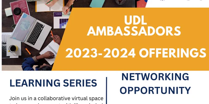 Join us in a collaborative virtual space to learn and connect with like-minded influencers of professional development across the state and beyond. 
October 11, 2023
February 7,2024
May 22, 2024
