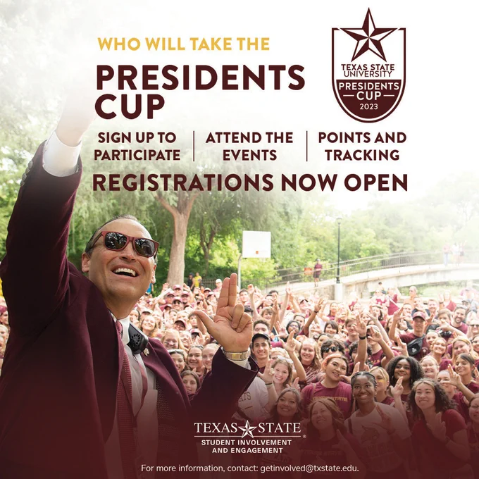 Flyer for President's Cup.