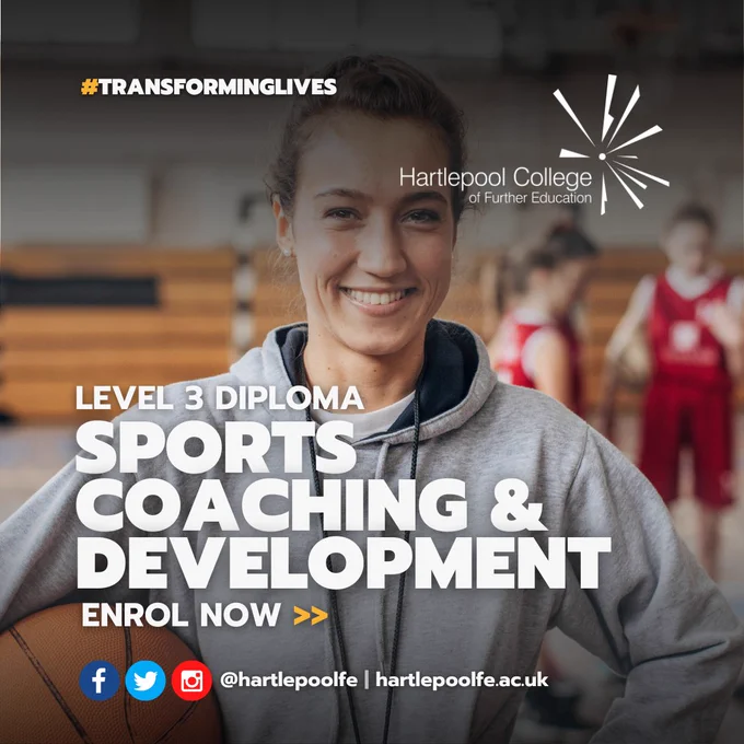 Do you want a thriving career in sports coaching and development? Explore our Level 3 Diploma programme;

✅ Gain practical experience. 
✅ Access GCSE/Functional Skills. 
✅ Unlock opportunities in the sports industry.

Apply now  >>  bit.ly/hcfeL3DipSCD

#TransformingLIves
