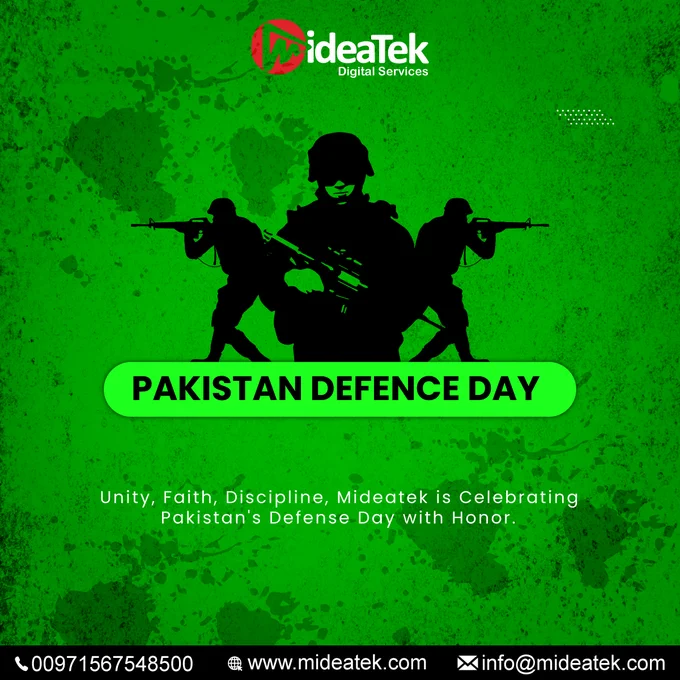 This Defense Day, Mideatek pays tribute to the heroes who safeguard our freedom and security, while reaffirming our commitment to supporting the nation's defense.