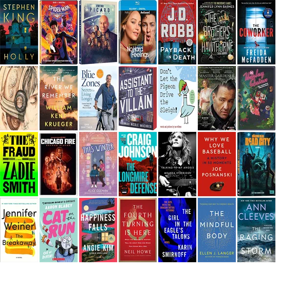 See what's new from your library