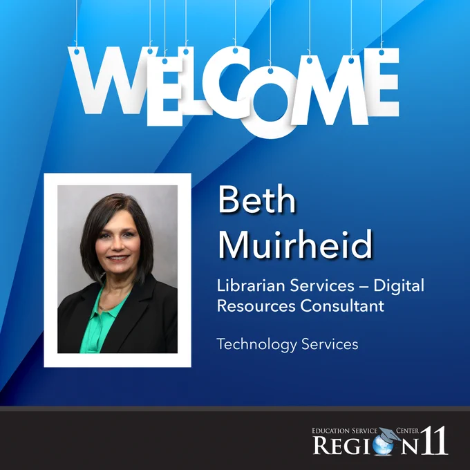 Welcome, Beth Muirheid! Librarian Services — Digital Resources Consultant, Technology Services