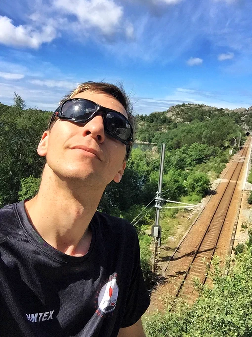 Sun and run always makes me in a good mood