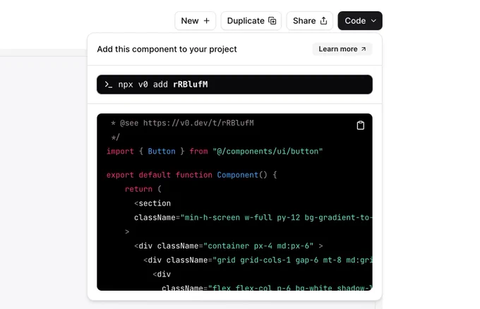 https://v0.dev/t/rRBlufM