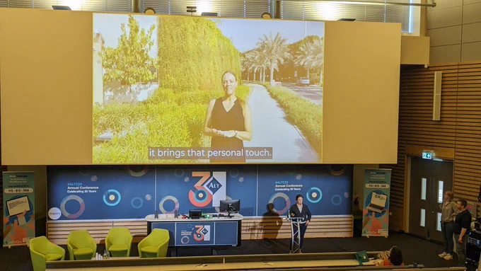 Video example explaining role of video