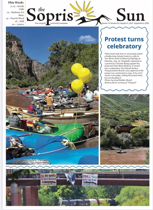 Cover of The Sopris Sun newspaper