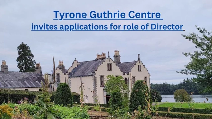 Image of Annaghmakerrig House and Lake. A leadership opportunity for Director of The Tyrone Guthrie Centre, post includes link. 