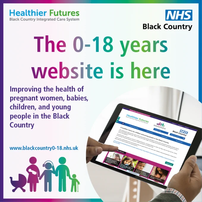 The 0-18 years website is here! Visit the website for more information.