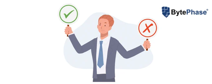 How Customers Can Easily Approve or Reject Quotations with BytePhase?

"Seamless Quotation Process with BytePhase!

Log in to BytePhase portal.
Select the job from the list.
Click 'Quotation' from job actions.
Add services and set prices.
Create the quotation.
