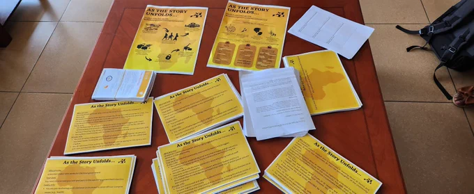 Set of cards on a the table 