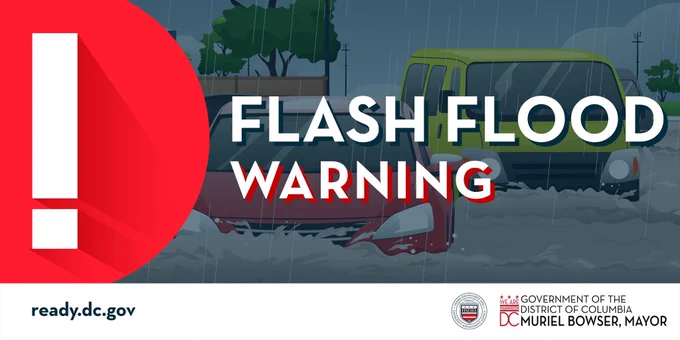 Flash flood warning