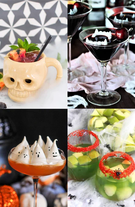 Creepy Cocktails for a Hair-Raising Halloween Night