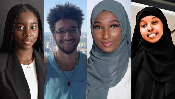 Mary Addo, Spencer Brooks, Siham Mohamud, Fatma Samatar