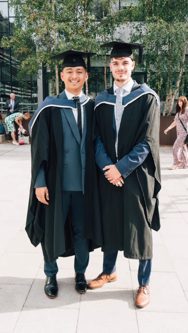 Graduating students.