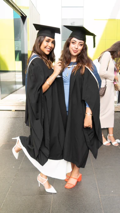 Graduating students.