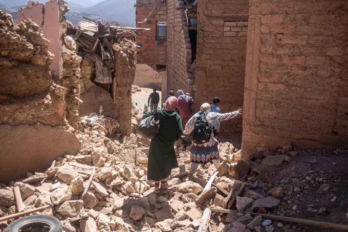 Powerful earthquake strikes Morocco, killing more than 2,000.