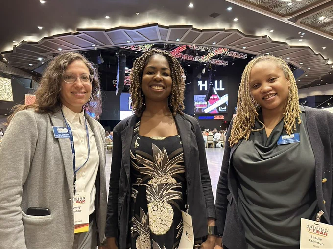 MSDE staff with Lateefah Durant, Vice President of CityWorks DC and member of the Maryland Apprenticeship and Training Council.