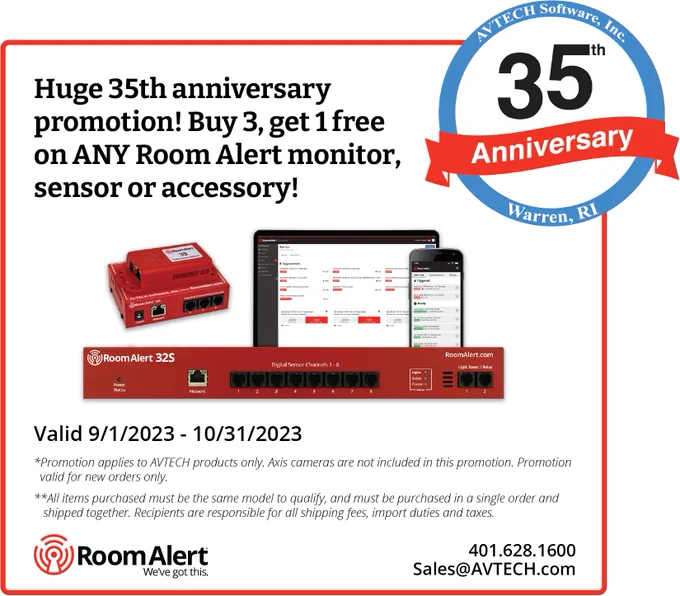 Room Alert Promo