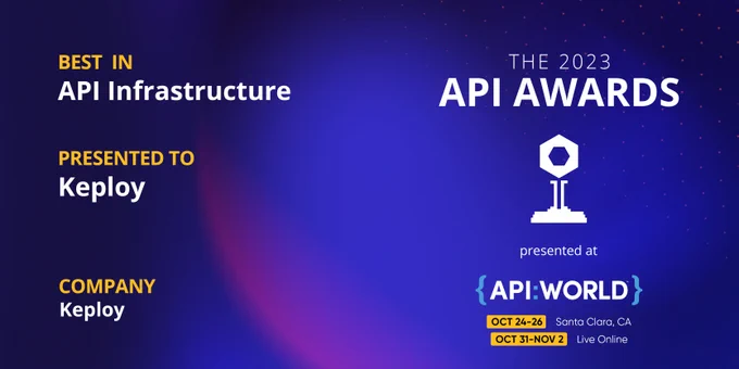 2023 API Awards, Best in API Infrastructure