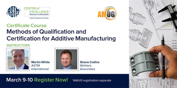 ASTM's Certificate Course, March 9-10 in Chicago. 