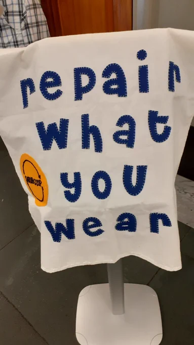 Repair what you wear banner