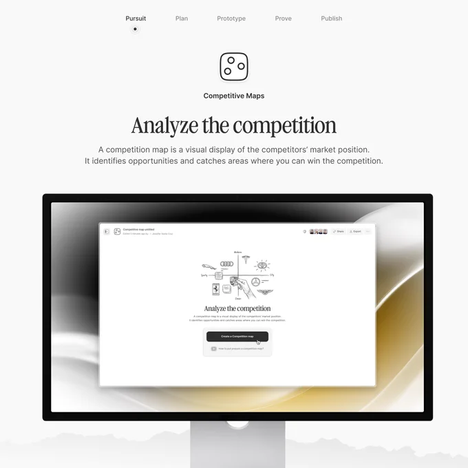 Competitive Maps Tool by Punkt, your All-In-One UX Writing & Content Design Platform