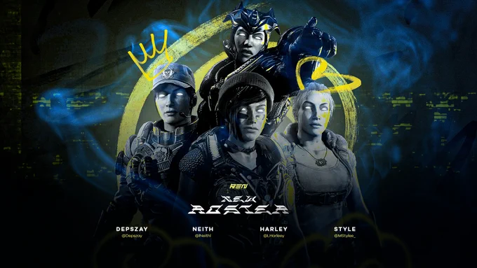 Renegade presents the new Gears Female Roster.