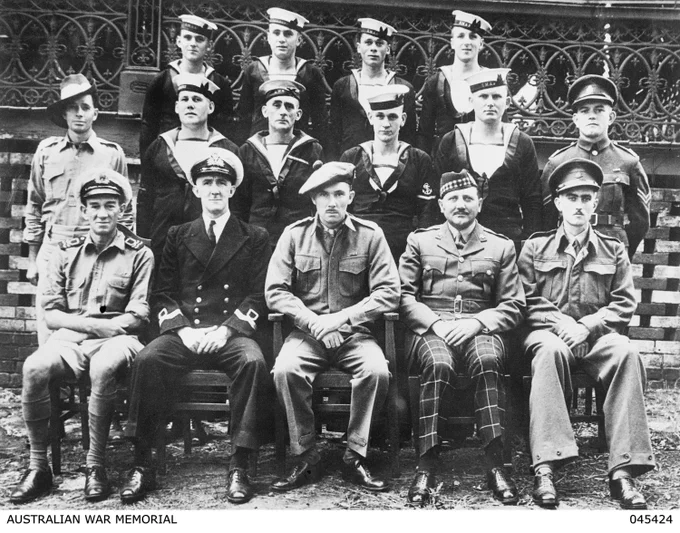 Accession number: 045424

Image: Group portrait after the completion of Operation Jaywick, "Z" Special Unit, Australian Services Reconnaissance Department, showing the personnel who carried out the operation.