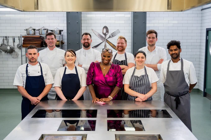 Winning Chefs of 2023 Great British Menu 
Adam, Tom, Nick, Will, Avi, Danielle, Gemma and Mark