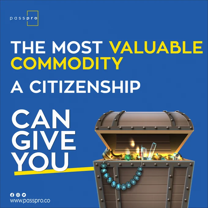 🌐 Elevate your business potential with #CitizenshipbyInvestment! 🚀

🌎 Save time on travel hassles.
📊 Safeguard your assets.
💼 Expand global business reach.
🏥 Access top-tier healthcare.

Invest in success with Passpro! 💼 Contact us to learn more. Link in Bio 

#BusinessInvestment #GlobalExpansion #CitizenshipByInvestment #Passpro
