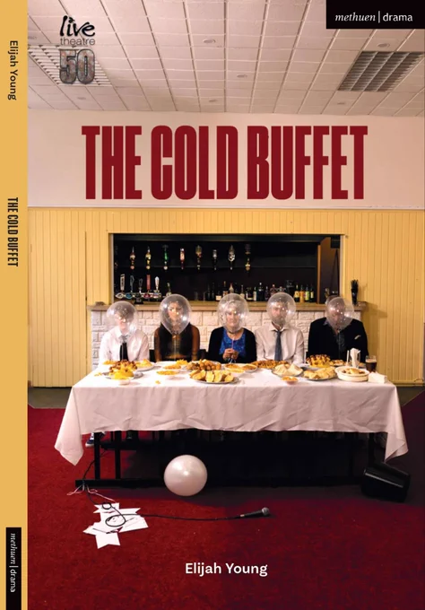 Front cover of the Playtext for The Cold Buffet by Elijah Young