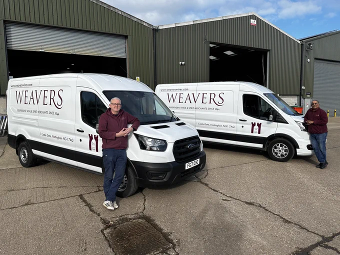 Steve and Mike from Weavers Wines