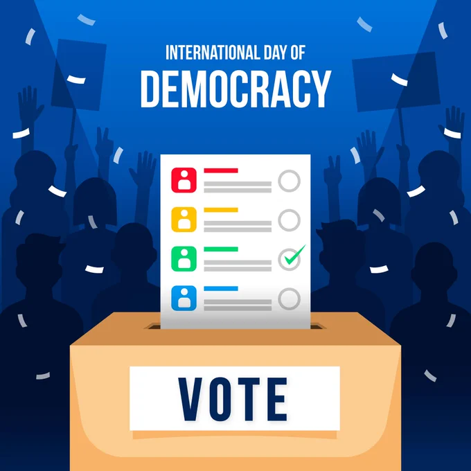 Image by <a href="https://www.freepik.com/free-vector/flat-design-international-day-democracy-background-with-voting_9262965.htm#query=democracy day&position=45&from_view=keyword&track=ais">Freepik</a>