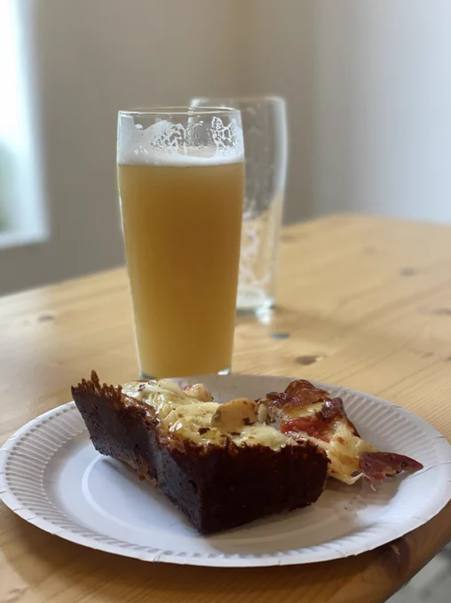 Beer and flout pizza