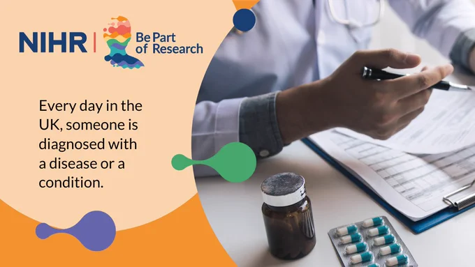 Every day in the UK, someone is diagnosed with a disease or a condition.