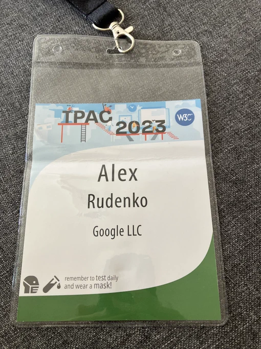 TPAC badge