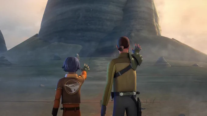 Kanan Jarrus and Ezra Bridger.