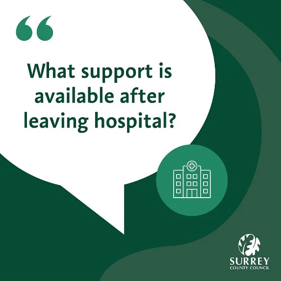 What support is available after leaving hospital?