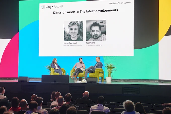 Stability AI team at CogX Festival in London