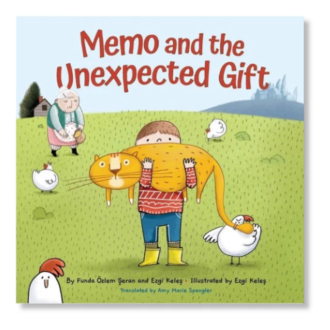The cover of "Memo and the Unexpected Gift"