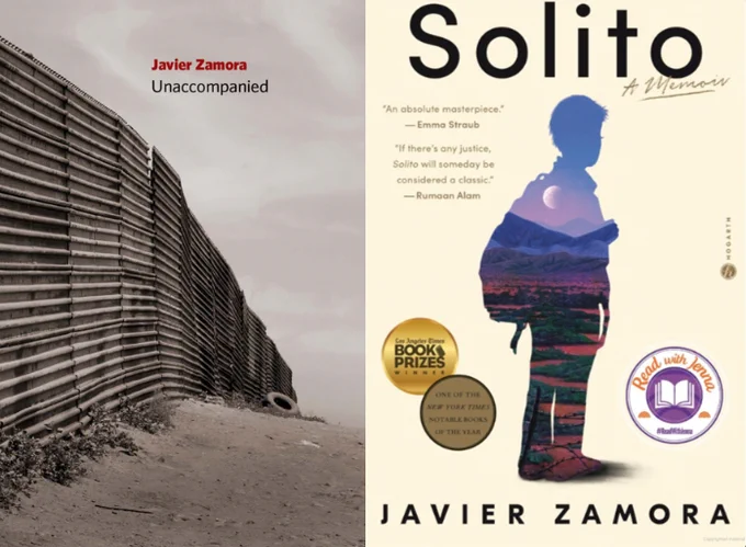 Zamora’s book of poems, "Unaccompanied" and "Solito: A Memoir" chronicles his harrowing 3,000-mile journey to the U.S. among a group of strangers when he was just 9 years old. 