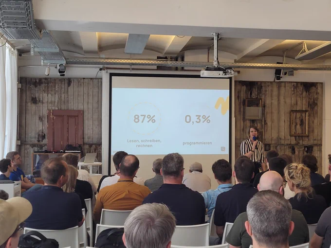 Lilith Brockhaus auf Ninox Partner Event