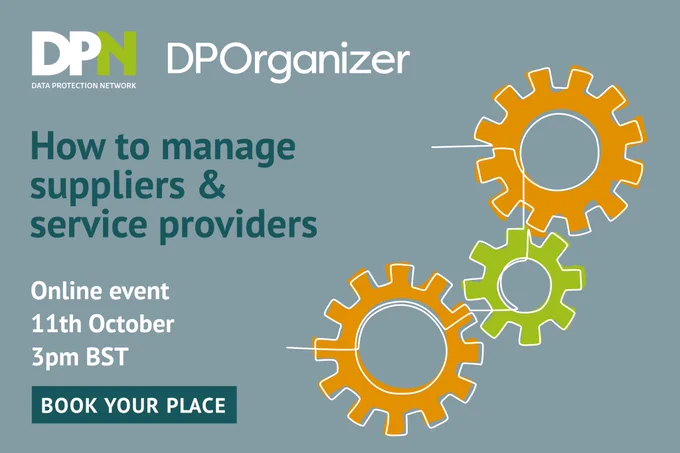How to manage data processors from the data protection consultancy DPN - Data Protection Network 