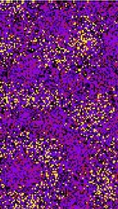 Image by Filipe Thewes showing how a small composition imbalance has resulted in one component (yellow), which was just slightly more prevalent than the others, driving the phase separation in the mixture.