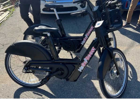 Two Mogo Boost e-bikes