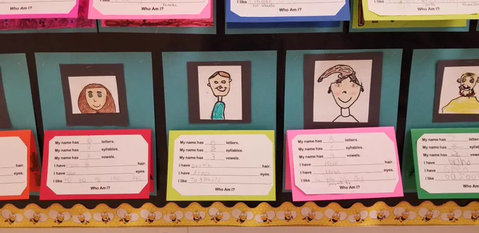 Student writing 